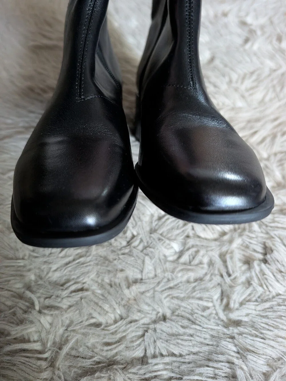 NWOT Vagabond Stina Ankle Boot in Black Leather